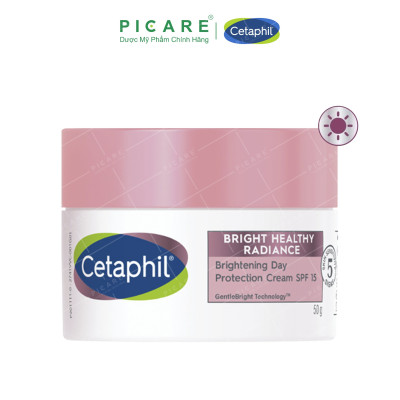 Kem dưỡng ẩm làm sáng da ban ngày Cetaphil Bright Healthy Radiance Day Protection Cream SPF15 50g