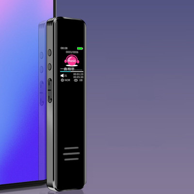 ROGZ - Máy Ghi Âm Chuyên Nghiệp 299IPS Ghi âm định dạng lossless Chống ồn chủ động Bộ nhớ 8Gb Màn gương 5D sắc nét Tự động lưu trữ Bảo mật tệp tin Hỗ trợ học tiếng Anh hiệu quả - Hàng Chính Hãng