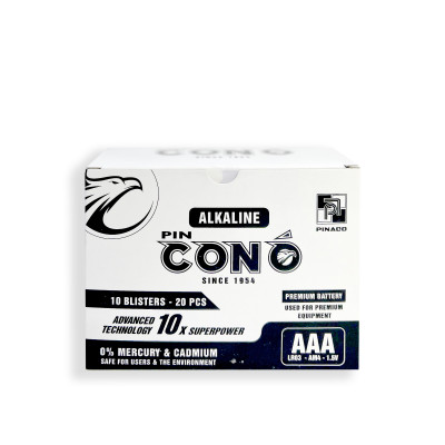 Combo 4 vỉ Pin Con Ó Alkaline LR03 - Size AAA - Vỉ 2 viên