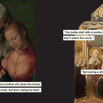 Sách - Parenting Advice to Ignore in Art and Life by Nicole Tersigni (UK edition, Hardcover)