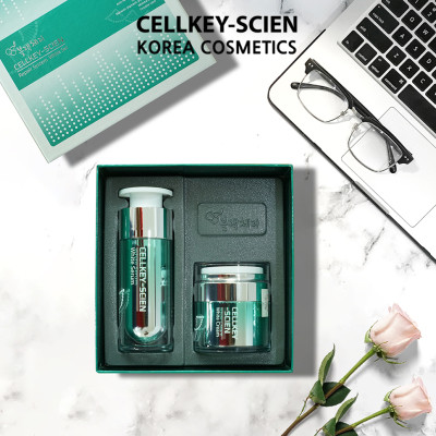 Kem Dưỡng Trắng Da Tế Bào Gốc Hàn Quốc Cấp Ẩm Xóa Nhăn Phục Hồi Trẻ Hoá Da Và Chống Lão Hoá Cellkey-Scien White Cream (30g)