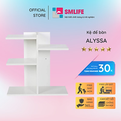 Giá sách để bàn làm việc nhỏ gọn SMLIFE Alyssa