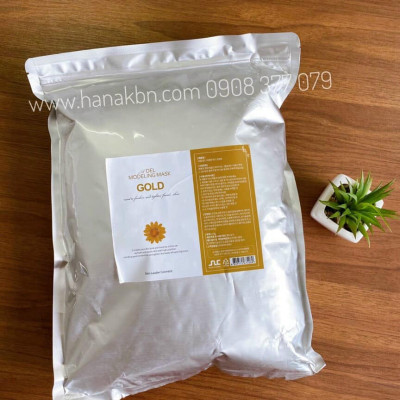 [KHUYẾN MÃI] Bột Mặt Nạ Dẻo Vàng 24K Cho Da Nhạy Cảm Trắng Sáng ADEL Hàn Quốc 1kg