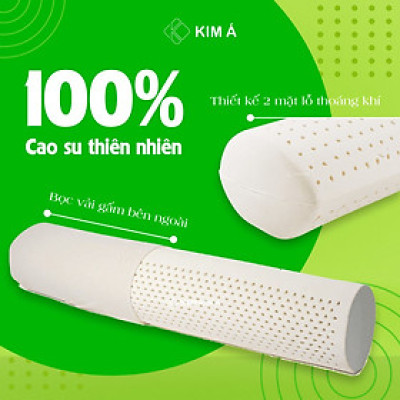 Gối Ôm cao su Thiên Nhiên KIM Á Body Latex