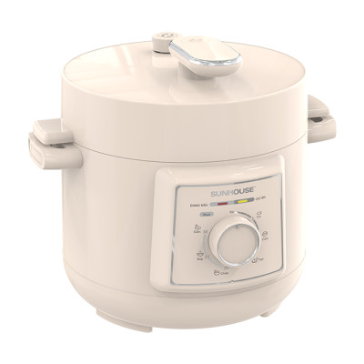 Nồi áp suất điện đa năng 2.5L Sunhouse SHD1520 - Lòng nồi dày 1.8mm - Đa chức năng nấu - Xả áp bằng nút ấn - Hàng chính hãng