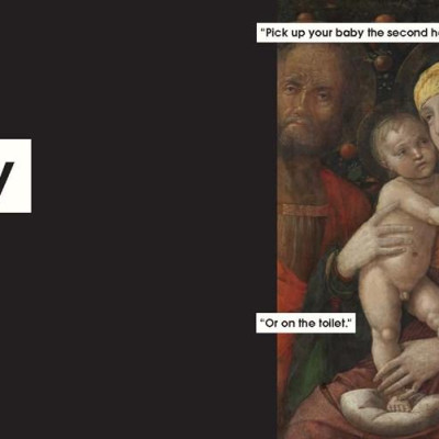 Sách - Parenting Advice to Ignore in Art and Life by Nicole Tersigni (UK edition, Hardcover)