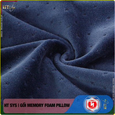 Gối cao su non Memory Foam Pillow công nghệ Nhật Bản -HT SYS- Giúp Ngủ Nhanh - Chống thoái hoá đốt sống cổ - [ Hàng Nhập Khẩu ]