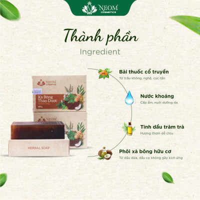 Xà Bông Thảo Dược Tinh Túy Tự Nhiên - Herbal Soap