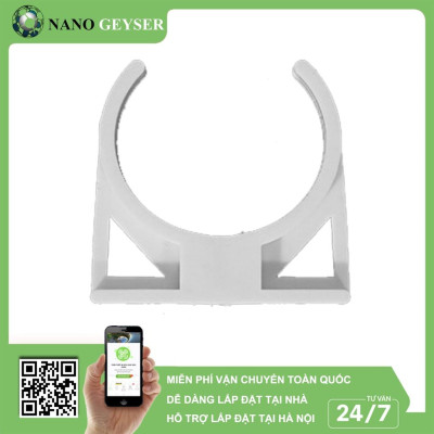 Càng cua máy lọc nước, Kẹp đôi nối lõi lọc, Kẹp đơn cố định lõi lọc - Hàng Chính Hãng