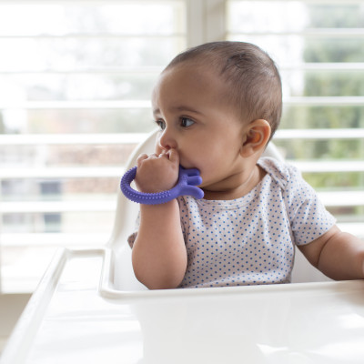 [ TE006 ] Ngậm nướu hình con bạch tuộc, 100% Silicone - Dr.Brown