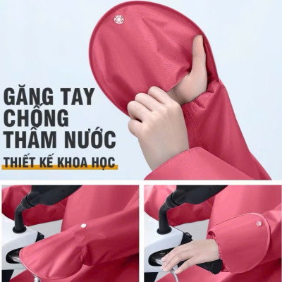 Áo Mưa Đi Xe Kính Chắn Nước Phong Cách Nhật Bản Cao Cấp, Tiện Dụng, An Toàn (Didooglt) - HÀNG CHÍNH HÃNG MINIIN