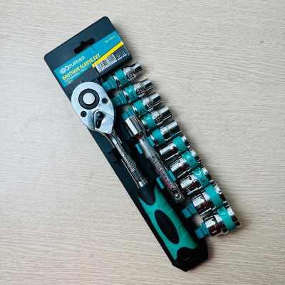 Bộ khẩu 12 món loại lớn 1/2 từ số 10-24mm cao cấp sửa chữa gia đình thương hiệu Kirito và Kamos