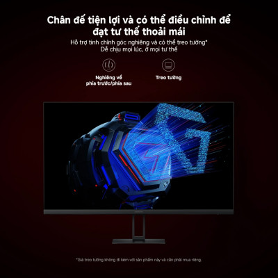 Màn Hình Gaming Xiaomi 2K Gaming Monitor G27Qi | Độ phân giải 2K | Tần Số Quét 180Hz | Phản Hồi 1ms | Hàng Chính Hãng