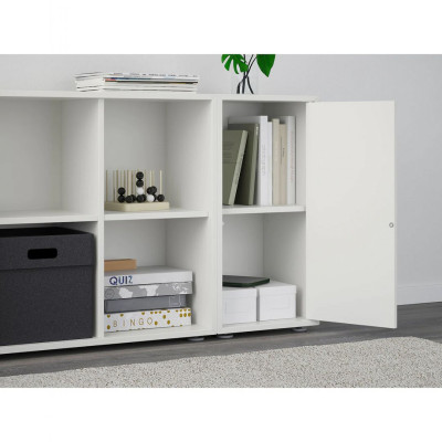 Giá sách gỗ công nghiệp đẹp phong cách hiện đại SMLIFE Bukkuman