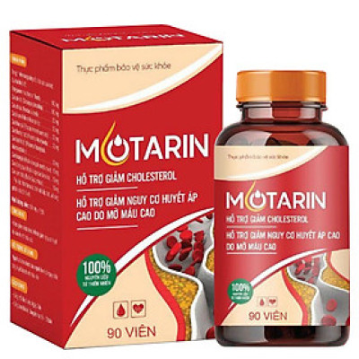 Combo 2 Hộp Thảo Dược Mỡ Máu Cao Motarin hỗ trợ điều trị Mỡ Máu