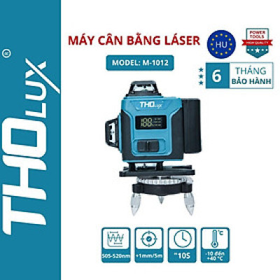Máy cân bằng laser M-1012 THOLux, Máy bắn tia laser,Máy cân bằng siêu sáng,máy cân mực laser