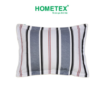 Gối đầu 40x60cm cotton hoa Hometex - Giao mẫu ngẫu nhiên