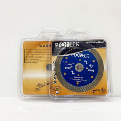 LƯỠI CẮT GẠCH - ĐÁ RTB04001 đường kính phi Ø 110mm lưỡi turbo chính hãng cao cấp