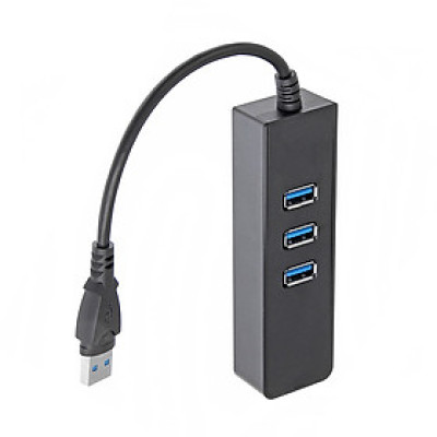 Bộ chia 3 cổng Usb 3.0 + 1 cổng Lan - Hub Usb 3.0 + Lan - Hàng Nhập Khẩu