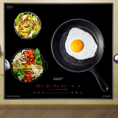 Bếp Từ 3 Vùng Nấu Vuông KAFF KF-S48QH - Hàng Chính Hãng