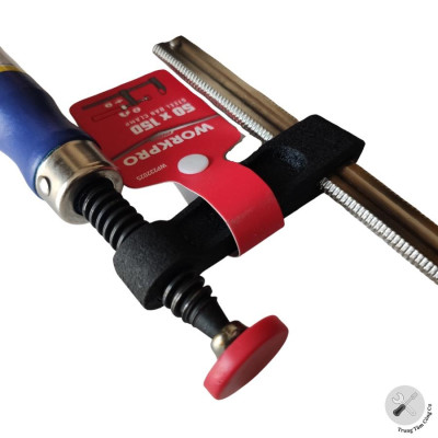 Kẹp chữ F dùng điều chỉnh gỗ 50x150mm Workpro WP232025