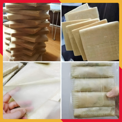 Bánh Ram Hà Tĩnh Lý Tưởng 250g, Chả Ram Cuốn Nem Giòn Ngon, Phơi Sương Hút Chân Không