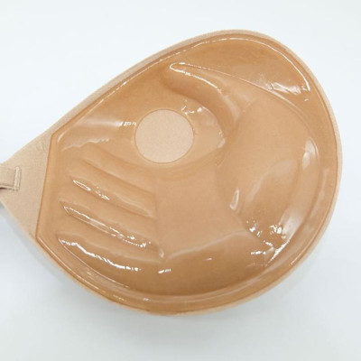 Áo dán nâng ngực khóa cài trước màu da hoặc đen 01