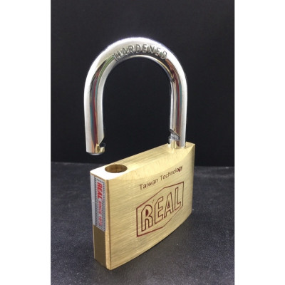 Khoá bấm Real đồng thau RM60mm