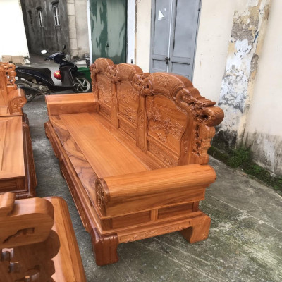 Bàn Ghế Khổng Minh Gia Cát Lượng Gỗ Gõ Đỏ