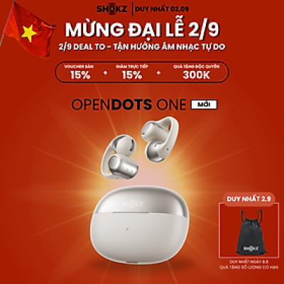 [MỚI] - Tai Nghe không nhét tai True Wireless OpenDots One E310 - Bảo Hành 2 Năm - Hàng Chính Hãng 