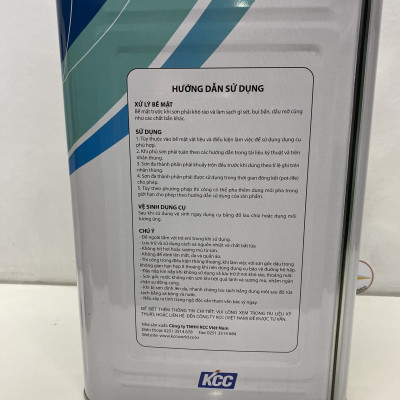 Sơn Alkyd KCC LT313 Base C màu xám RAL 7024 _18L 