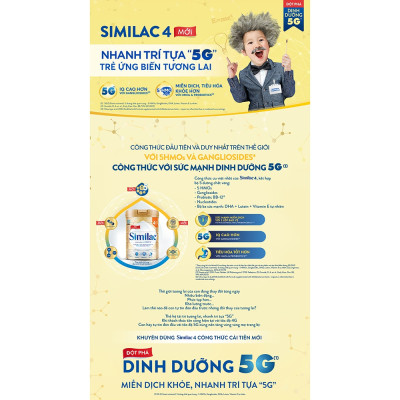 Sữa Bột Similac 2+ (Dành cho trẻ từ 2 - 6 tuổi)