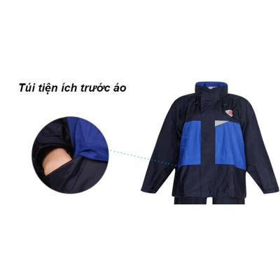  Áo mưa bộ Rando 2 công dụng RB8 – Thời trang đi mưa, giữ ấm cho cơ thể