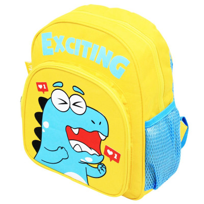 Ba Lô Mẫu Giáo Dino Feelings-Exciting - Bitex B-022 - Màu Vàng