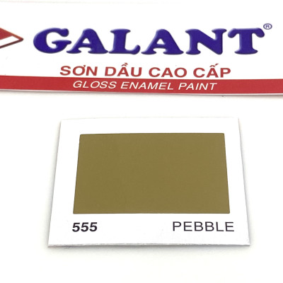 Sơn dầu Galant màu nâu Pebble 555 _ 0.8L