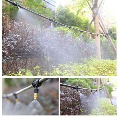 Bộ KIT Phun Sương Tưới Cây Tự Động gồm 20 Béc Bằng Đồng Cao Cấp  và đầy đủ phụ kiện