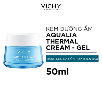 Kem dưỡng ẩm và cung cấp nước dạng gel Vichy Aqualia Thermal Cream-Gel 50ml