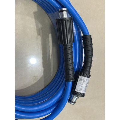 [Freeship] Dây xịt rửa xe HIỆU HTC LOẠI 10M,HTC6512-10W2 từ nhựa PVC-PU áp lực cao 450 bar( 6525PSI),ĐK 6.5*12mm, đầu nối ren 1.5x22mm