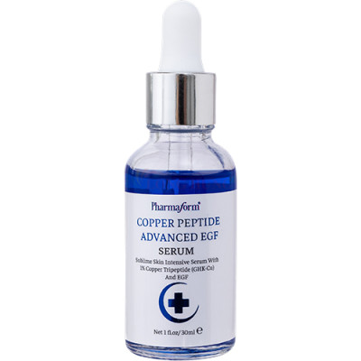 Tinh chất tái tạo da Pharmaform Copper Peptide Advanced Egf Serum (30ml) - Hàng chính hãng