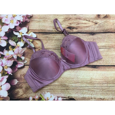 Áo Lót Nữ Mút Mỏng Trơn Phối Ren Có Gọng Cài Sau 2 Móc Belle 210 – Thoáng Mát, Nâng Đỡ Vừa Vặn