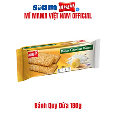 Bánh Bissin Quy Dừa 180g