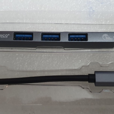 USB Hub từ cổng Type C ra 4 cổng USB - ORICOO Type-C to USB 3.0 HUB - Hàng chính hãng