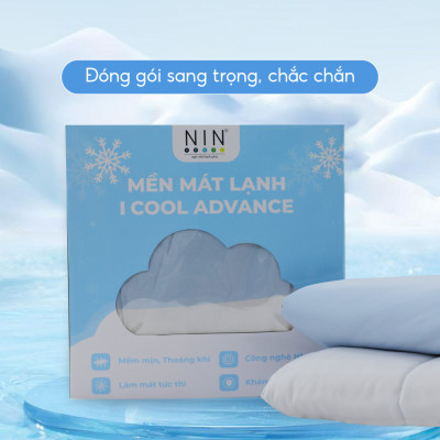 [CHĂN HÈ MÁT LẠNH] Mền lạnh I Cool Advance NIN House NM8034 1m6x2m1 | Chăn chần Ice Silk