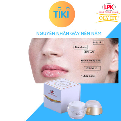 Kem Dưỡng Trắng Da - Ngừa Nám - Giảm Nếp Nhăn - Se Khít Lỗ Chân Lông OLY HT Chính Hãng 50g LPK