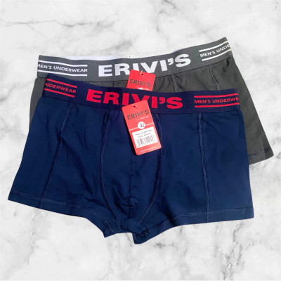 Quần Lót Đùi Nam Boxer Cotton Lưng To Erivi’s 045 – Êm Ái, Thoáng Khí, Chuẩn Men