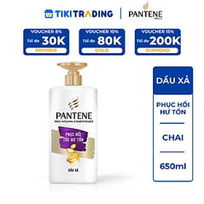 Dầu Xả Pantene Chăm Sóc Tóc Hư Tổn Chai 650ml