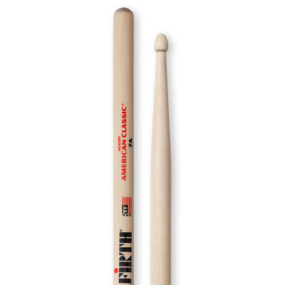 Dùi Trống Vic Firth 7A - American Classic Hickory Drumsticks - Kèm Móng Gảy DreamMaker
