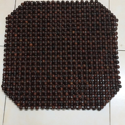 Đệm Lót Ghế Văn Phòng , Ghế Làm Việc Hạt Gỗ Trắc ( hình thật )