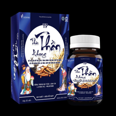 [Có sẵn] [Chính hãng] Viên uống hỗ trợ ngủ ngon stress lo lắng Thảo Thần Khang - Lọ 30 viên