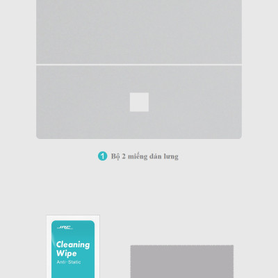 Dán mặt lưng dành cho Surface Pro 8 hiệu JRC, chất liệu 3M - Hàng Chính hãng